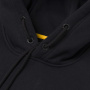előnézet CATERPILLAR TM Hooded fekete férfi kapucnis pulóver CAT logóval