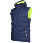 előnézet Nine Worths Maximy kék férfi munkavédelmi mellény WP 5000 mm
