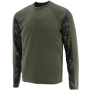 előnézet CATERPILLAR Coolmax Long Sleeve Tee Night Camo férfi póló