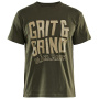 előnézet BLAKLADER Sweden Grit 100% cotton férfi póló