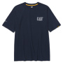 előnézet CATERPILLAR Graphic Tee szürke férfi póló, kényelmes, modern, látványos CAT mint
