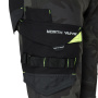 előnézet NORTH WAYS Mirage hnědé pánské pracovní kalhoty Premium Stretch