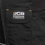előnézet JCB Trade Hybrid Stretch černé pánské pracovní kalhoty