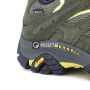előnézet MERRELL Moab 3 GTX olívazöld férfi bőr túracipő, Gore-Tex® membrán