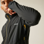 előnézet REGATTA Hewitts fekete férfi outdoor kabát extrém körülményekhez, 15 000 mm vízo