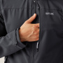 előnézet REGATTA Arana szürke férfi softshell outdoor kabát, légáteresztés 10 000 g/m2/24
