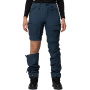 előnézet Beyond Nordic Sweden Zip-Off kék női 2 az 1-ben outdoor nadrág Teflon EcoElite®