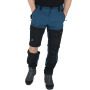 előnézet Asoto Vattern Zip-Off férfi kék profi outdoor nadrág DWR kezeléssel, levehető sz