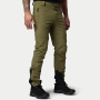 előnézet Beyond Nordic Sweden BN012 olívazöld férfi könnyű outdoor nadrág, stretch H2O