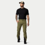 előnézet Beyond Nordic Sweden BN012 olívazöld férfi könnyű outdoor nadrág, stretch H2O