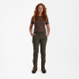 előnézet Deerhunter Lady Ann Extreme olívzöld női outdoor nadrág membránnal