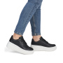 előnézet RIEKER M7811-00 fekete női modern városi sportcipő