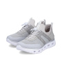 előnézet RIEKER M6061-40 szürke női légáteresztő sneaker cipő Antistress technológiával