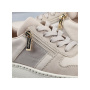 előnézet RIEKER N9909-60 bézs női sneaker cipő Antistress technológiával
