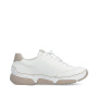 előnézet RIEKER 45969-80 fehér női sneaker Antistress technológiával