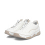 előnézet RIEKER 45969-80 fehér női sneaker Antistress technológiával