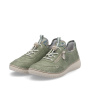 előnézet RIEKER 50962-52 zöld női sneaker Antistress technológiával
