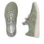 előnézet RIEKER 50962-52 zöld női sneaker Antistress technológiával