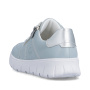 előnézet RIEKER N1313-12 kék női sneaker természetes bőrből Antistress talppal