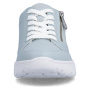 előnézet RIEKER N1313-12 kék női sneaker természetes bőrből Antistress talppal