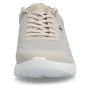 előnézet RIEKER M8551-60 bézs női légáteresztő sneaker Antistress talppal