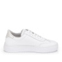 előnézet RIEKER N9910-80 fehér női sneaker természetes bőrből Antistress talppal