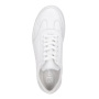 előnézet RIEKER N9910-80 fehér női sneaker természetes bőrből Antistress talppal