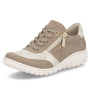 előnézet RIEKER 59502-62 bézs női sneaker Antistress talppal