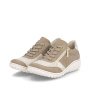 előnézet RIEKER 59502-62 bézs női sneaker Antistress talppal