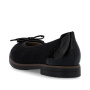 előnézet RIEKER 45358-00 fekete női modern balerina cipő, minden outfithez illő