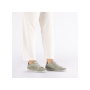 előnézet RIEKER 43651-52 zöld női nyári bőr légáteresztő sneaker cipő, Antistress
