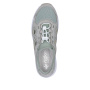 előnézet RIEKER N8456-40 zöld női kényelmes bőr sneaker cipő Antistress talppal