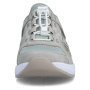 előnézet RIEKER N8456-40 zöld női kényelmes bőr sneaker cipő Antistress talppal
