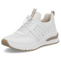 előnézet RIEKER M6651-80 fehér női modern sneaker, Antistress talp