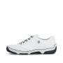 előnézet RIEKER 55901-80 fehér női bőr sneaker, modern megjelenés, Antistress talp