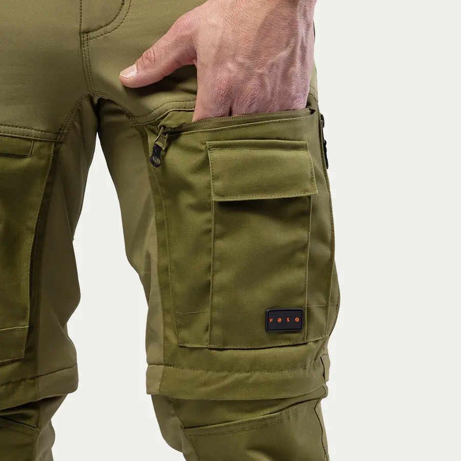 részlet Beyond Nordic Sweden Zip-Off Teflon EcoElite® túranadrág