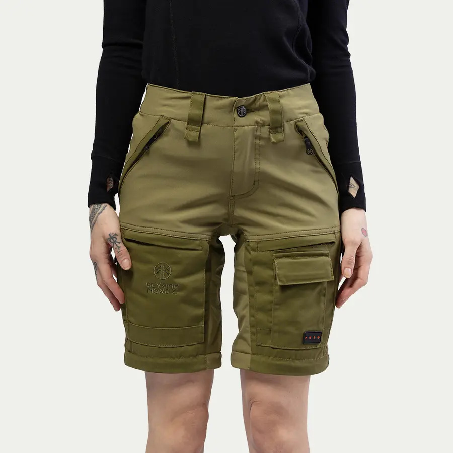részlet Beyond Nordic Sweden Zip-Off Teflon EcoElite® női túranadrág