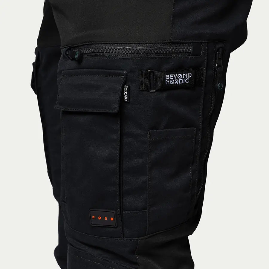részlet Beyond Nordic Sweden BN008 Teflon EcoElite® RECCO túranadrág RECCO