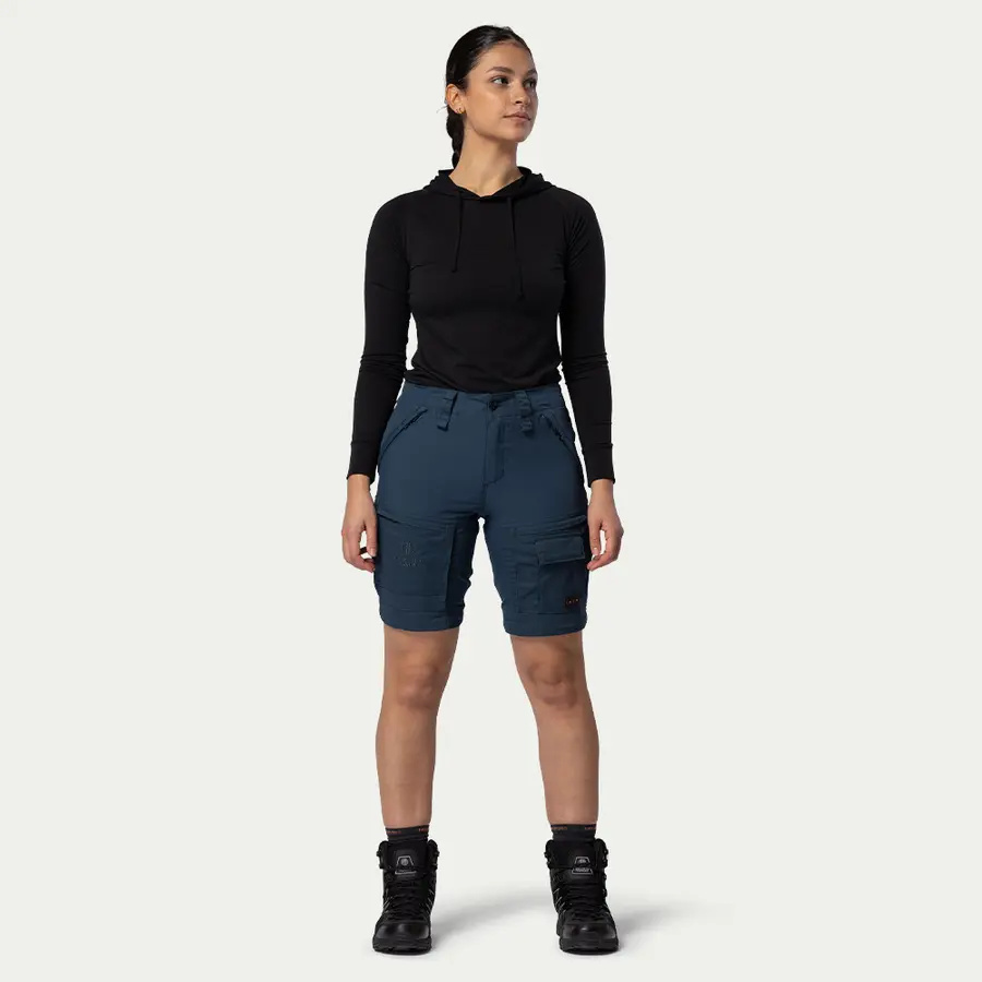 részlet Beyond Nordic Sweden Zip-Off kék női 2 az 1-ben outdoor nadrág Teflon EcoElite®