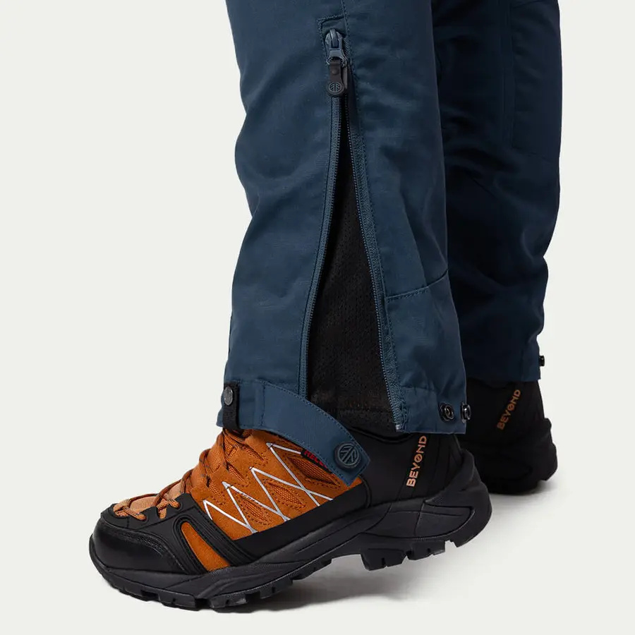 részlet Beyond Nordic Sweden Zip-Off kék női 2 az 1-ben outdoor nadrág Teflon EcoElite®