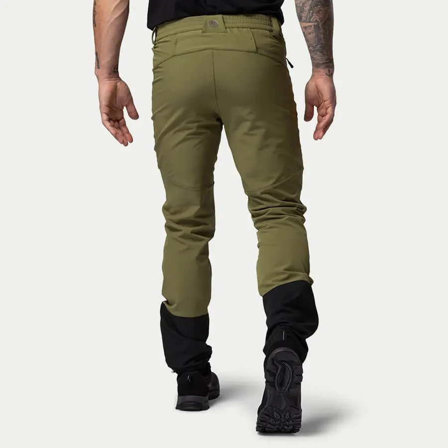részlet Beyond Nordic Sweden BN012 olívazöld férfi könnyű outdoor nadrág, stretch H2O