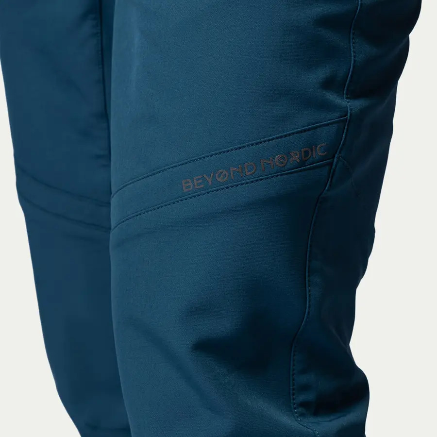 részlet Beyond Nordic Sweden BN012 kék férfi könnyű outdoor nadrág, stretch H2O