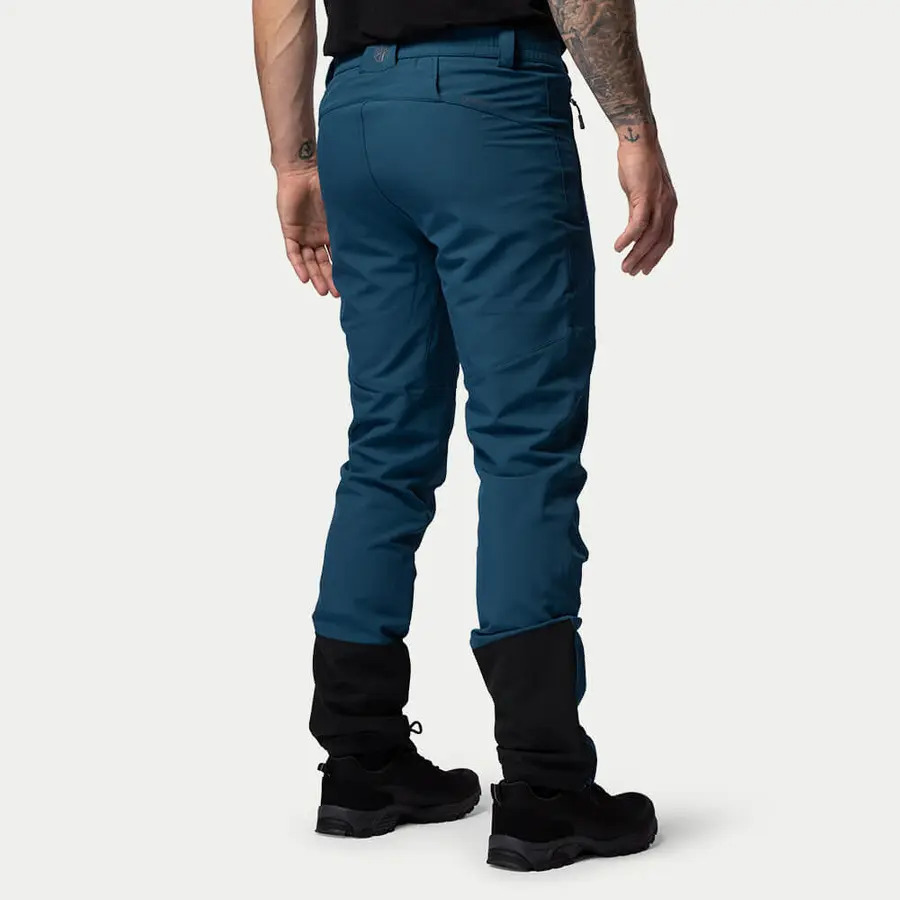 részlet Beyond Nordic Sweden BN012 kék férfi könnyű outdoor nadrág, stretch H2O