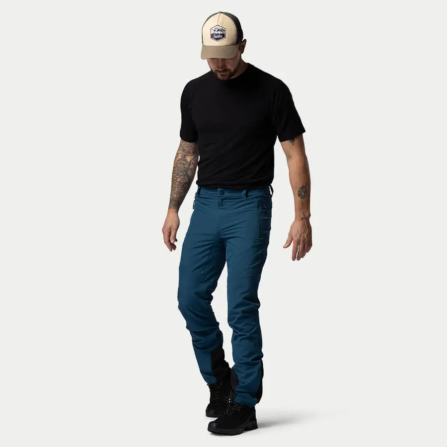 részlet Beyond Nordic Sweden BN012 kék férfi könnyű outdoor nadrág, stretch H2O