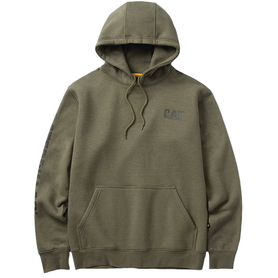 részlet CATERPILLAR Trademark férfi pulóver