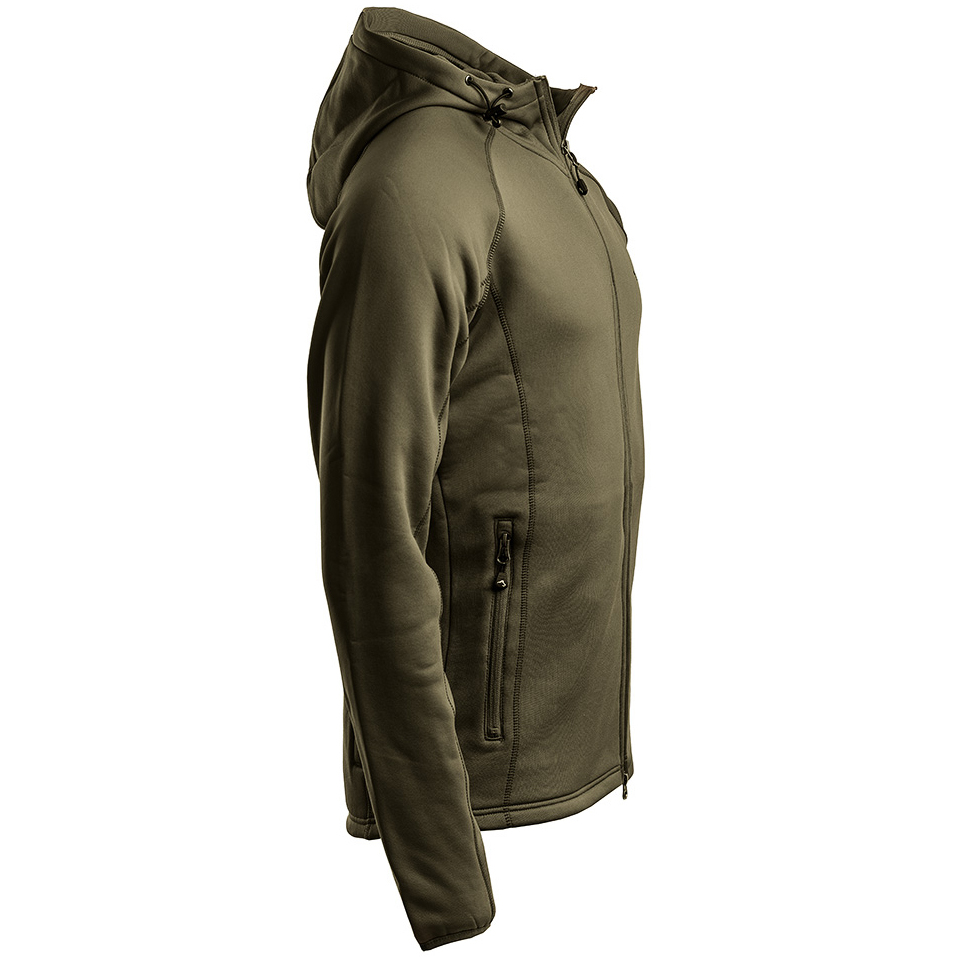 részlet ARRAK SWEDEN Power olivová pánská funkční outdoor bunda/mikina