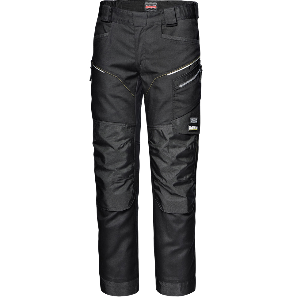 részlet SIR Stretch 4-Way Canvas szürke férfi professzionális munkanadrág, tartós és kén