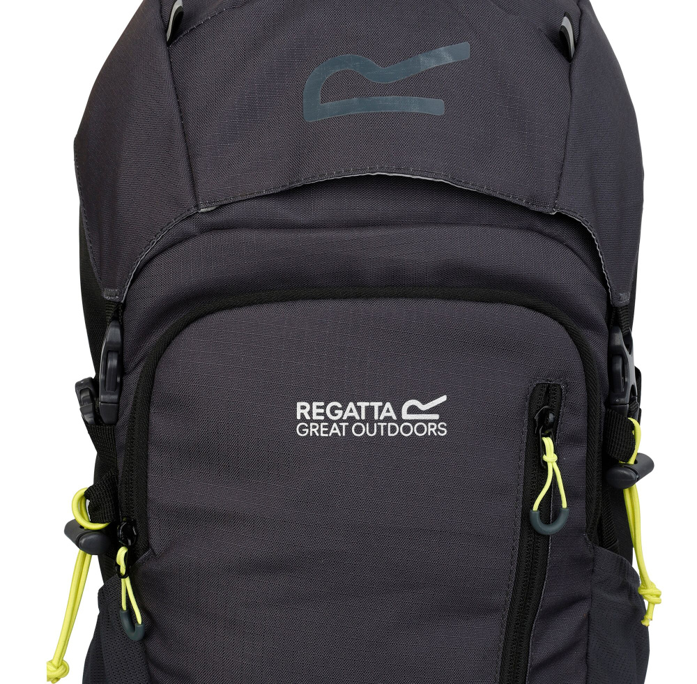 részlet REGATTA Highton fekete uniszex outdoor hátizsák 35 L
