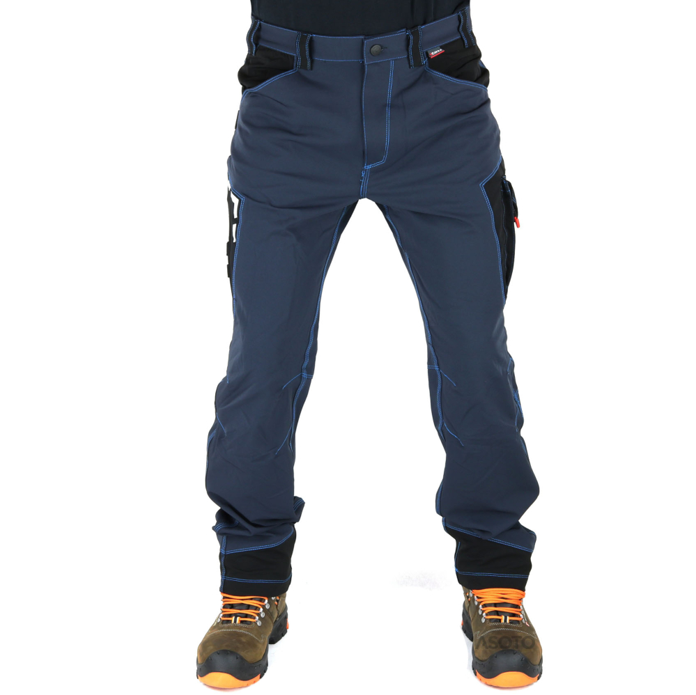 részlet COFRA Hagfors softshell férfi munkanadrág