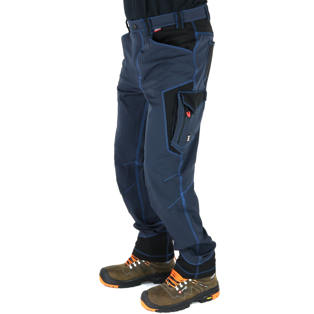részlet COFRA Hagfors softshell férfi munkanadrág